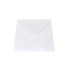 DJP 7x7 Square Plain White 100gsm Envelopes - 184x184mm - 25 Pack