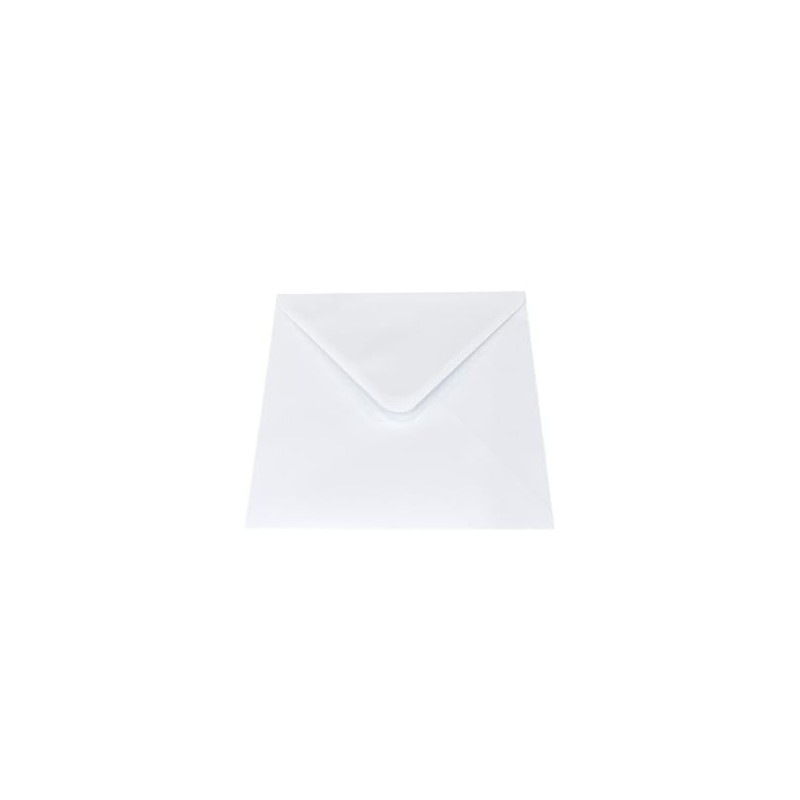 DJP 7x7 Square Plain White 100gsm Envelopes - 184x184mm -