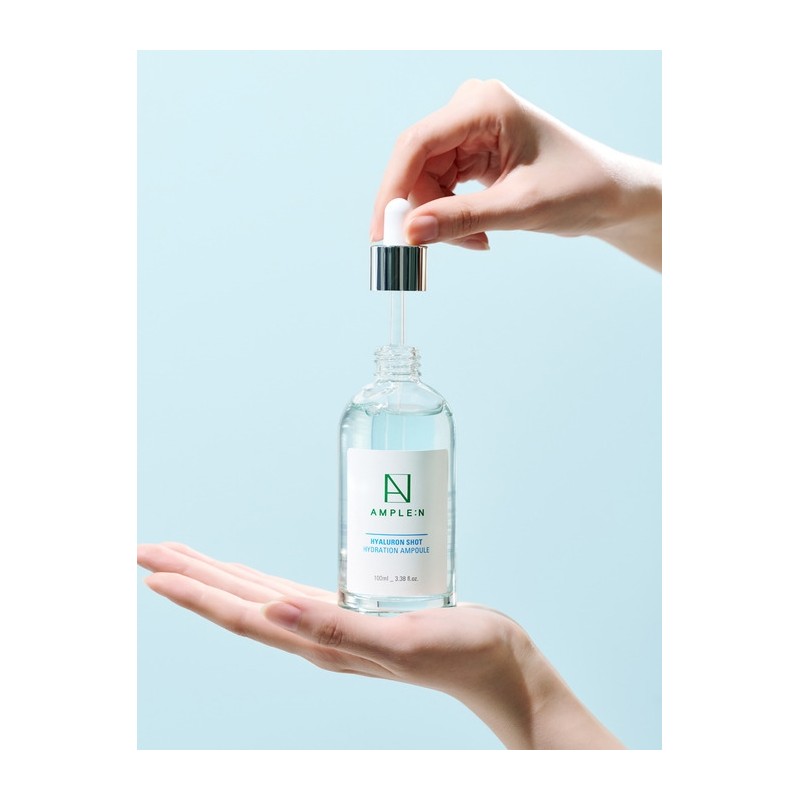 Hyaluron Shot Moisture Ampoule Large Capacity 100ml + Blemish Shot