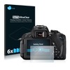 Savvies 6 Pack Screen Protector compatible with Canon EOS 700D