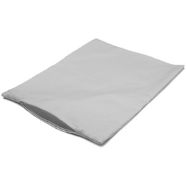 Ticking Approx. 40 x 20 cm with Zip – Cotton Twill White Case Ideal for Filling Cushions – Ticking Approx. = Empty Cushion Cover – Contents: 1 Piece