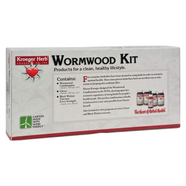 Kroeger Herbs Wormwood Kit 5 Piece Kit