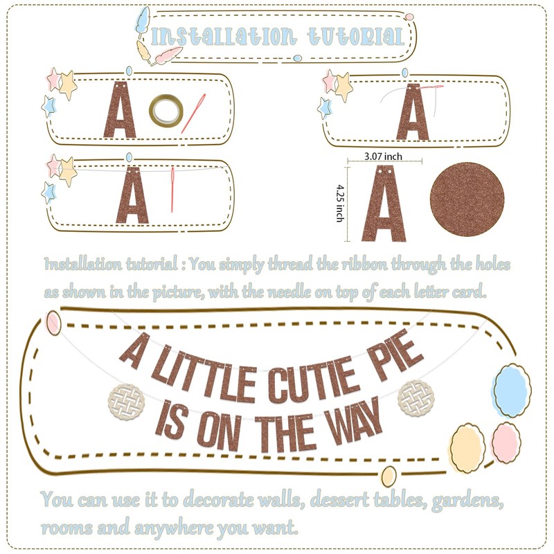 A Little Cutie Pie is on the Way Banner, Cutie