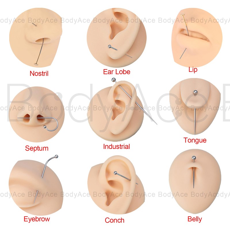 BodyAce 16G 18G 20G Piercing Tapers Can Be Bent Anyway,