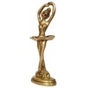 Purpledip Brass Statue Ballet Dancing Girl: Ballerina In Dance Pose