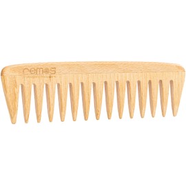 REMOS Haarkamm aus hochwertigem heimischem Buchenholz 18 cm grobe Zahnung