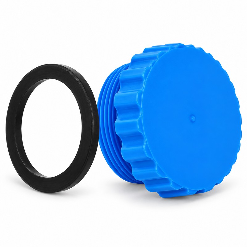 2 Pack Above Ground Pool Inlet Winter Plugs with Sealing