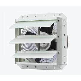 iLIVING 12-Inch Corrosion Resistance Shutter Exhaust Fan, Single Speed