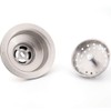 KONE 3-1/2 Inch Kitchen Sink Drain Assembly with Strainer Basket/Drain