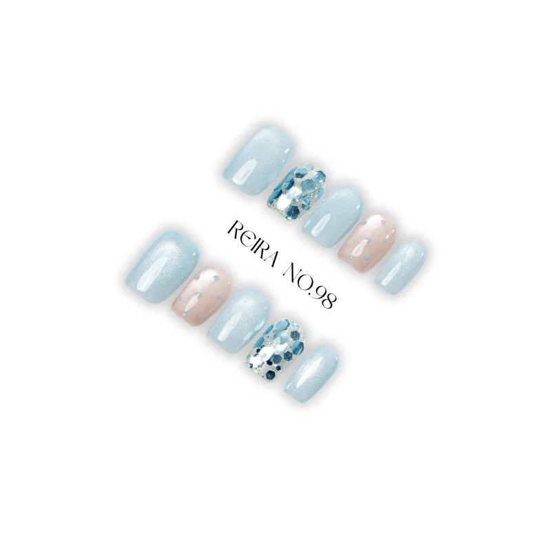 REIRA "Leila" Press On Nail Man-made Nail Tip [NO.98] (NO.98,