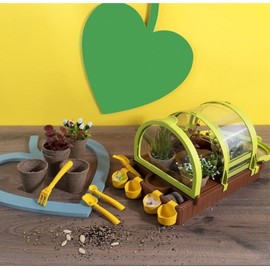 Clementoni - Mon Jardin Sous Serre - Coffret de Laboratoire - Jeu Scientifique de Nature - Activités Pour des Expériences Botaniques - À partir de 7 Ans - Français - 525645