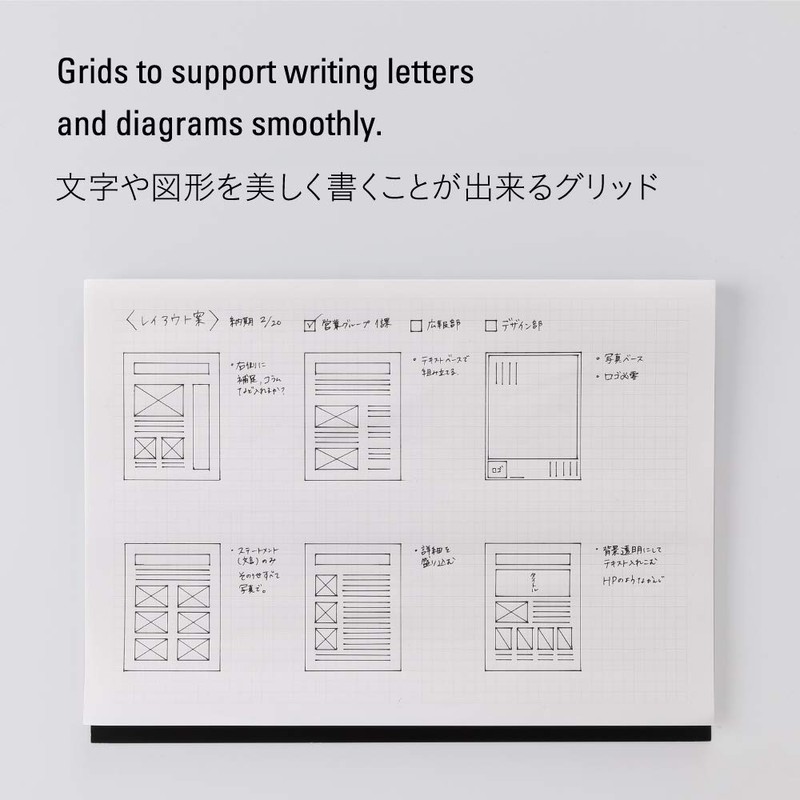 Nitoms seat pad STALOGY A4 for horizontal planning and presentation