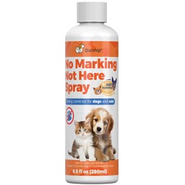 Qucship 8 Oz Not Here Dog Spray - Simple and Effective for Defining Pet-Free Zones - Safe Pet Training Aid to Stop Inappropriate Peeing