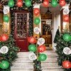 Vinsani 25pcs Christmas Party Balloons Decoration Set 12 Inch Latex