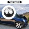 VekAuto 6 Speed Manual Gear Shift Knob Compatible for Mini