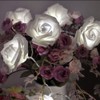 VIPMOON Rose Flower String Lights,2M 20LED Battery Operated Romantic String