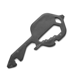 ESUOHYM 13 Tools In 1 Bottle Opener Keychain Stainless Steel Multitool Mini Key Shaped Pocket EDC Utility Tool Key chain Accessories For Men And Women