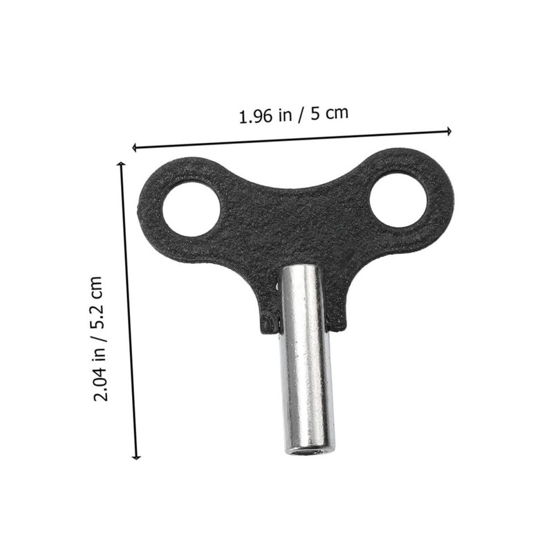 SHINEOFI 4pcs Clock Iron Keys for Clock Repair Durable Winding