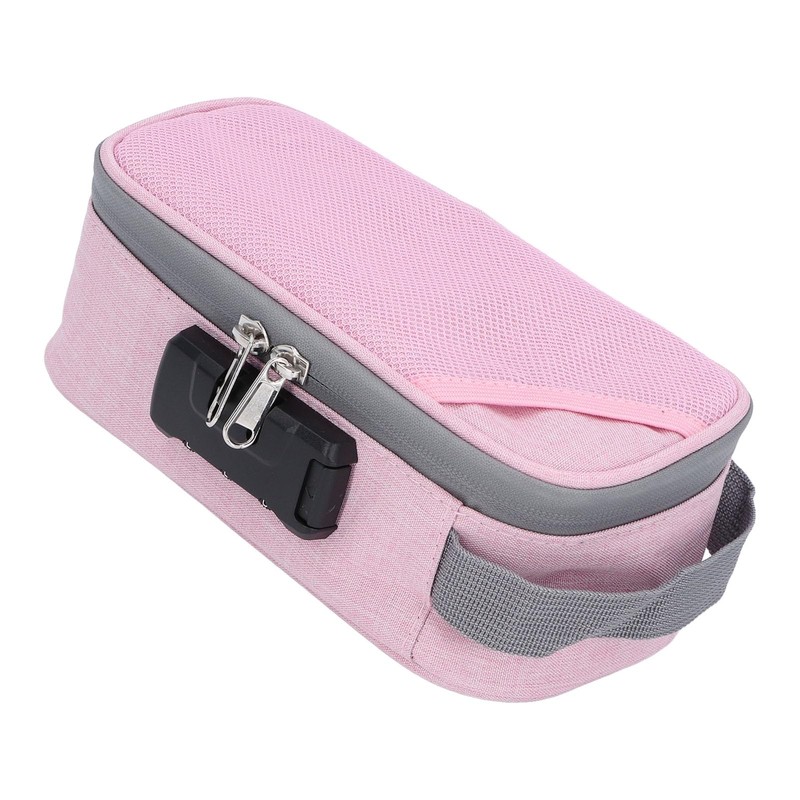 Hztyyier Smell Proof Bag with Lock, Portable Activated Carbon Odor
