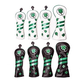 Driver Wood Utility UT FW Headcover for Drivers 460cc 440cc for Wood with 3, 4, 5, 7, 9, X Conversion Doug for Utility UT 2, 3, 4, 5, 6, UT with Conversion Doug Material: Premium PU Leather (For