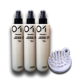 Amos Softening Conditioner 750ml (3 x 250ml) + Shampoo Brush / 아모스 소프트닝 컨디셔너 750ml(250mlx3개)+샴푸브러쉬