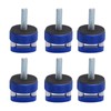 6PCS Hard Top Quick Removal Fastener Thumb Screw with D