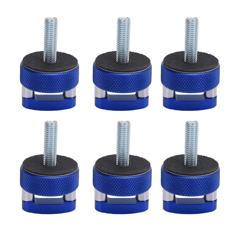 6PCS Hard Top Quick Removal Fastener Thumb Screw with D