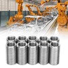 Reducing Nut 10pcs Threaded Insert Repair Nut Thread Slot M12