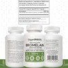 Bromelain Digestive Enzyme for Gut Health, 500mg Bromelain Capsules, Pineapple