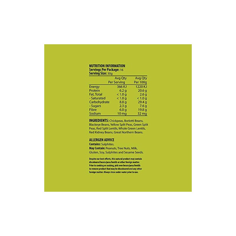 J.C.'S QUALITY FOODS Premium Italian Soup Mix, 500 g