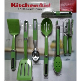 KitchenAid Cook's 7 Piece Culinary Utensil Set (Green)