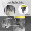 2PCS Toilet Flanges Wax Rings with Prevent Backflow Valve -