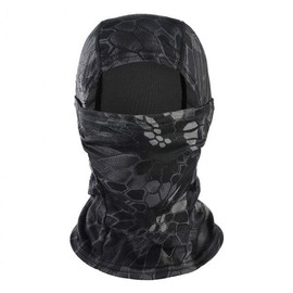Mesh Balaclava Python Black Balaclava Riding Mask Summer Mask UV Protection Front Face Mask / 메쉬 바라클라바 파이썬블랙 바라클라바 라이딩마스크 여름마스크 자외선차단복면 전면마스크