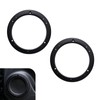 2 PCS 6 Inch Car Door Speaker Mounting Ring, ABS