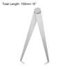 sourcing map 150mm 6-inch Inside Outside Caliper Stainless Steel Firm