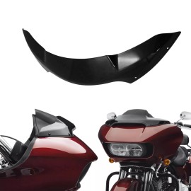 YHMTIVTU 4.5" Black Windshield Windsreen Fit For Harley Rode Glide FLTRX FLTRU 2015-2023