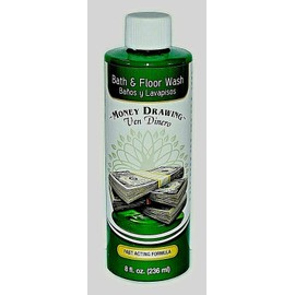 AV 1 BOTTLE MONEY DRAWING BATH VEN DINERO BANO Y LAVAPISOS 8OZ - SPIRITUAL MAGICK PAGAN WICCA