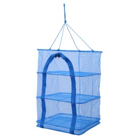 ONOE ON-5802 Drying Ladder, 35 for Drying Washed Dishes and Vegetables, Can be used for making Dry Foods from Outdoors, U-Shaped Opening for Easy Insertion and Removal, 13.8 inches (35 cm) - 3 Tiers, Outdoor, Camping