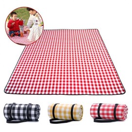 Portable Waterproof Picnic & Camping Mat 200x200cm Yellow