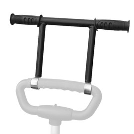 Stroller Handle Extender 12.6x6.7 inch Adjustable Stroller Extension Handles Easy to Install Universal Handlebar Extender Replacement Handle Bars Handlebar Extender Wheelchair Handle Extensions