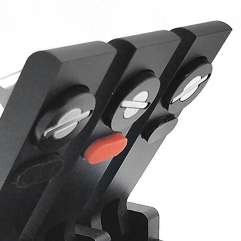 Optical Fiber V Groove Aligner Optic Coupler Butt Connector Bare