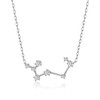 Philip Jones Sagittarius Star Sign Zodiac Constellation Necklace with Zircondia®