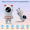 Silicone Case for Insta360 GO 3S, Cartoon Shockproof Protective Cover