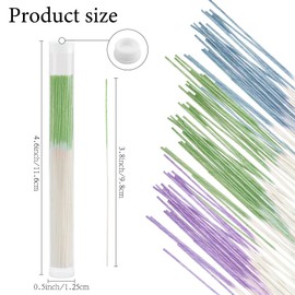 360 Pieces Ear Hole Floss Earrings Hole Cleaner Disposable Piercing Aftercare Cleaner Earrings Piercing Cleaning Line Ear Piercing Care Cleaning Tool for Women Men