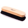 Solitaire Shoe shine brush from 100% Horsehair - black Rosshar,