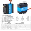 Wishiot RDS3235 Digital Servo Robot Servo Coreless Motor 35KG High