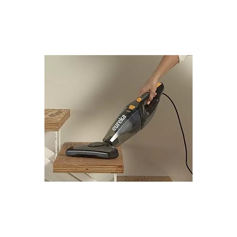 Eureka Aspiradora Vertical Eureka - NES210 550ml negra y amarilla.