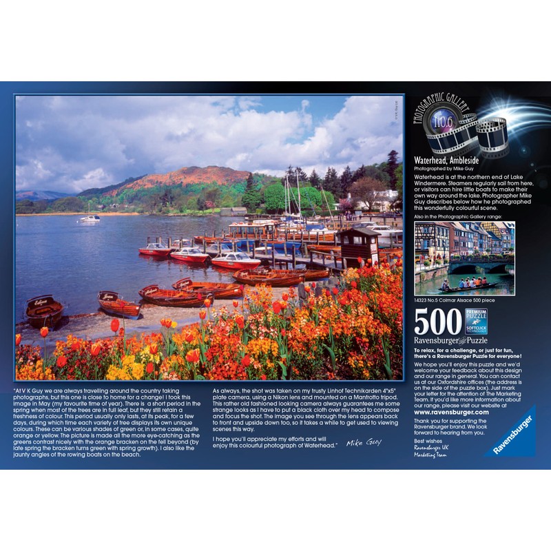 Ravensburger Photo Gallery No. 6 - Waterhead 500pc Jigsaw Puzzle