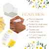 GiGi Bleached Muslin Wax Strips for Waxing – 100 Count