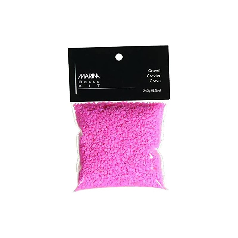 Marina Betta Kit Decorative Gravel, Pink